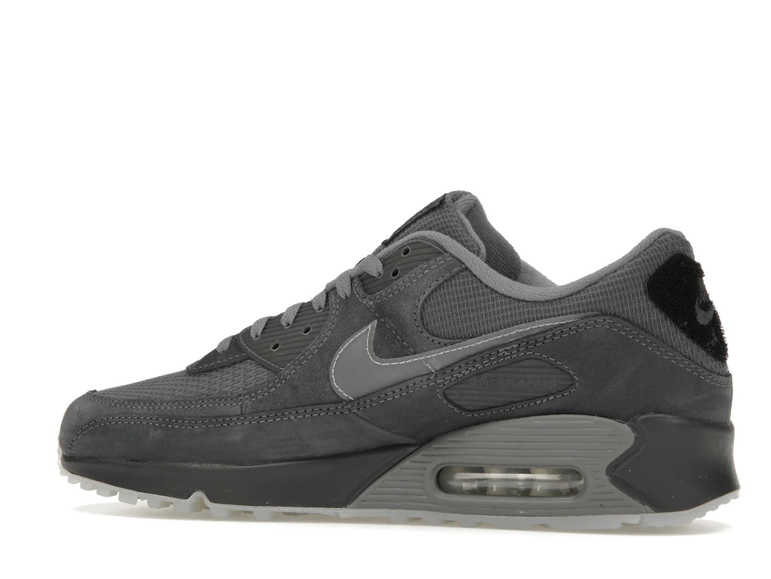 Vue 21 de Nike Air Max 90 Velcro Heel Patch Anthracite