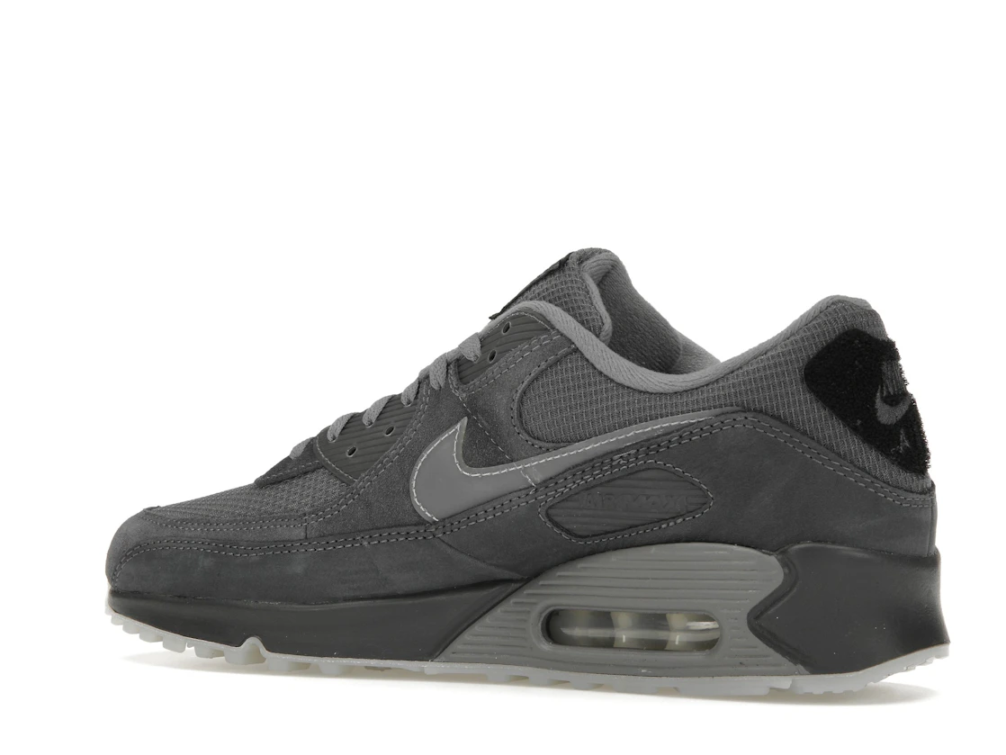 Vue 22 de Nike Air Max 90 Velcro Heel Patch Anthracite
