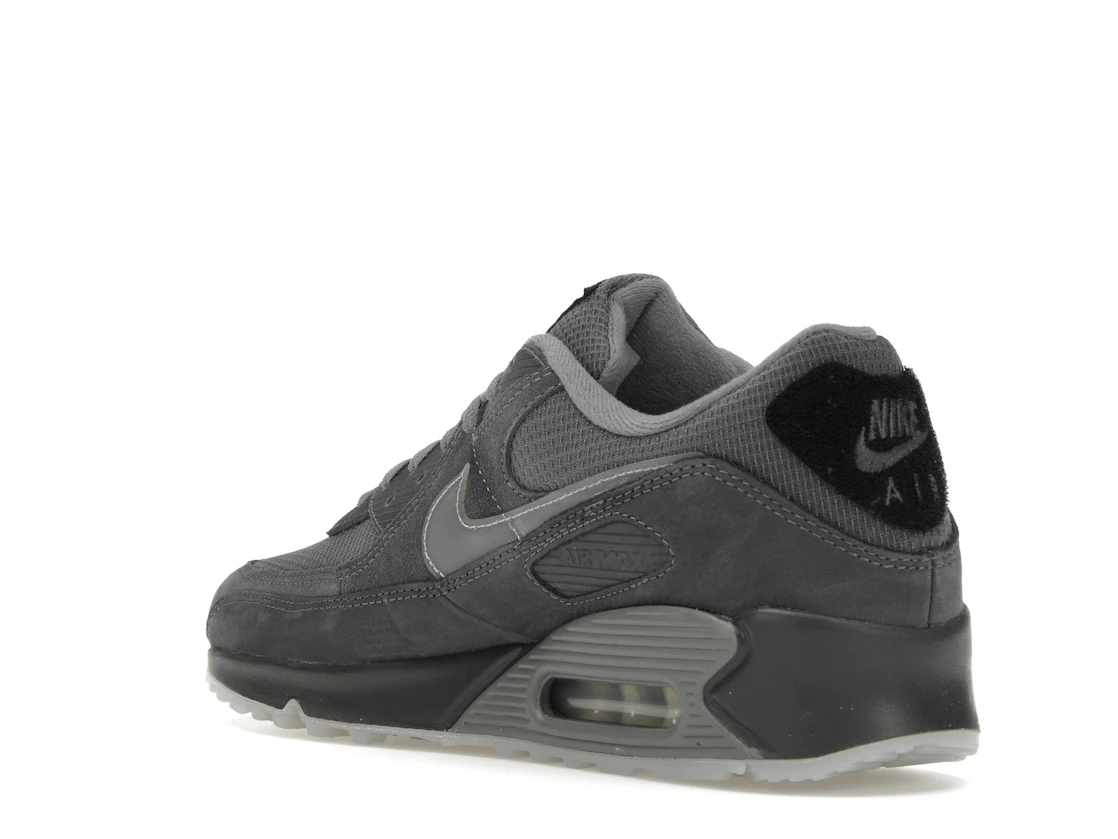 Vue 24 de Nike Air Max 90 Velcro Heel Patch Anthracite