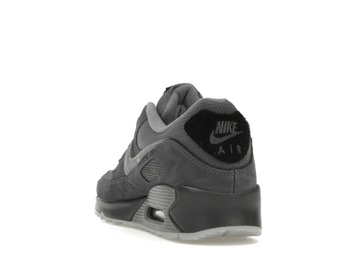 Vue 26 de Nike Air Max 90 Velcro Heel Patch Anthracite