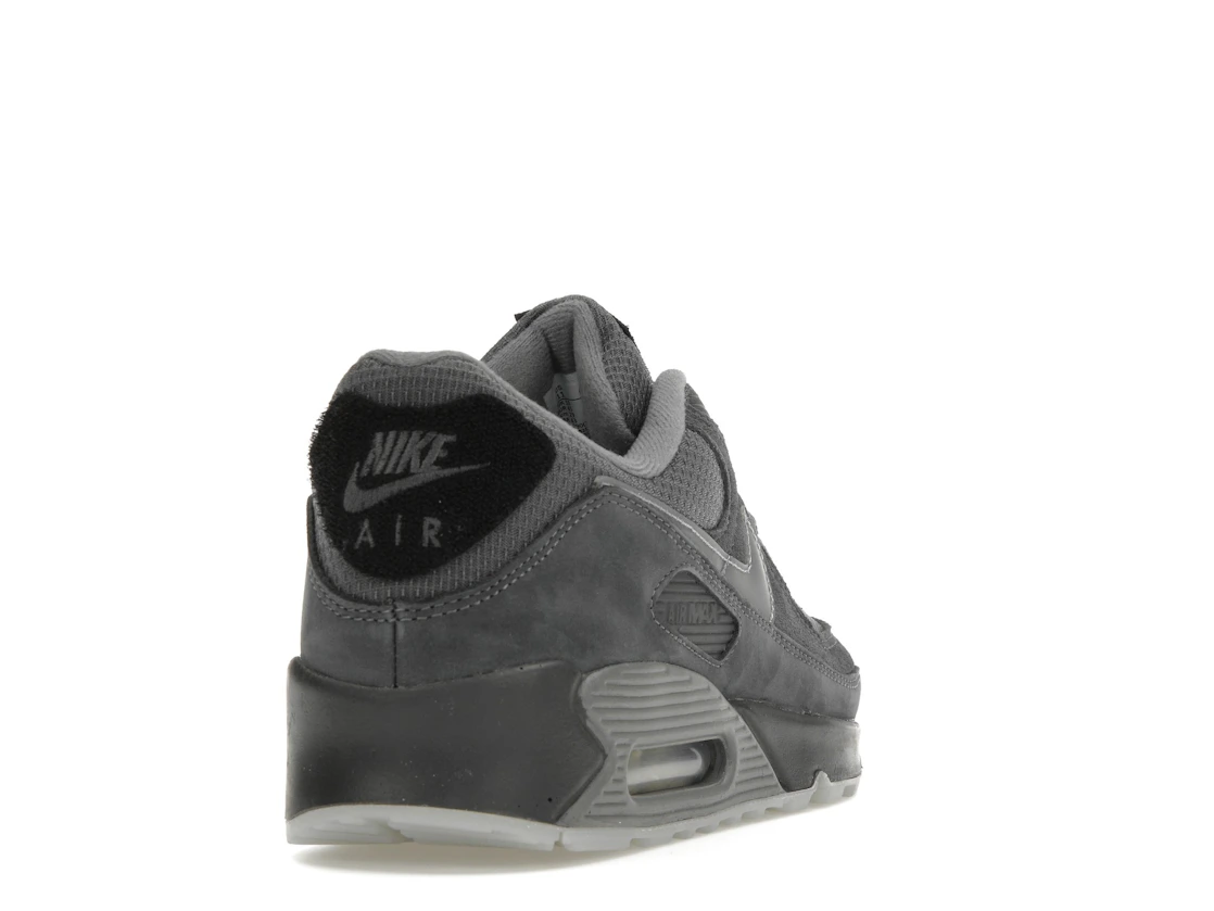Vue 30 de Nike Air Max 90 Velcro Heel Patch Anthracite