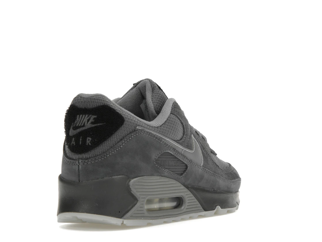 Vue 31 de Nike Air Max 90 Velcro Heel Patch Anthracite