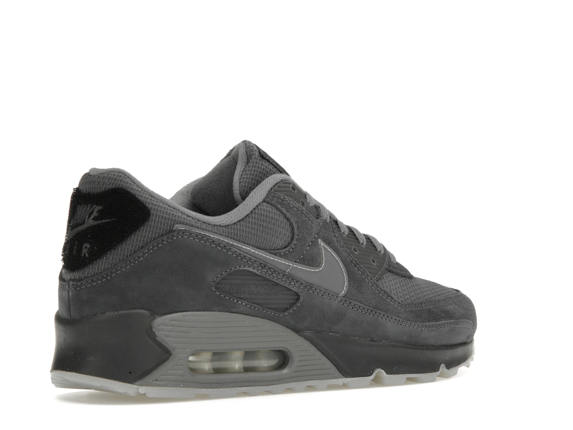 Vue 33 de Nike Air Max 90 Velcro Heel Patch Anthracite