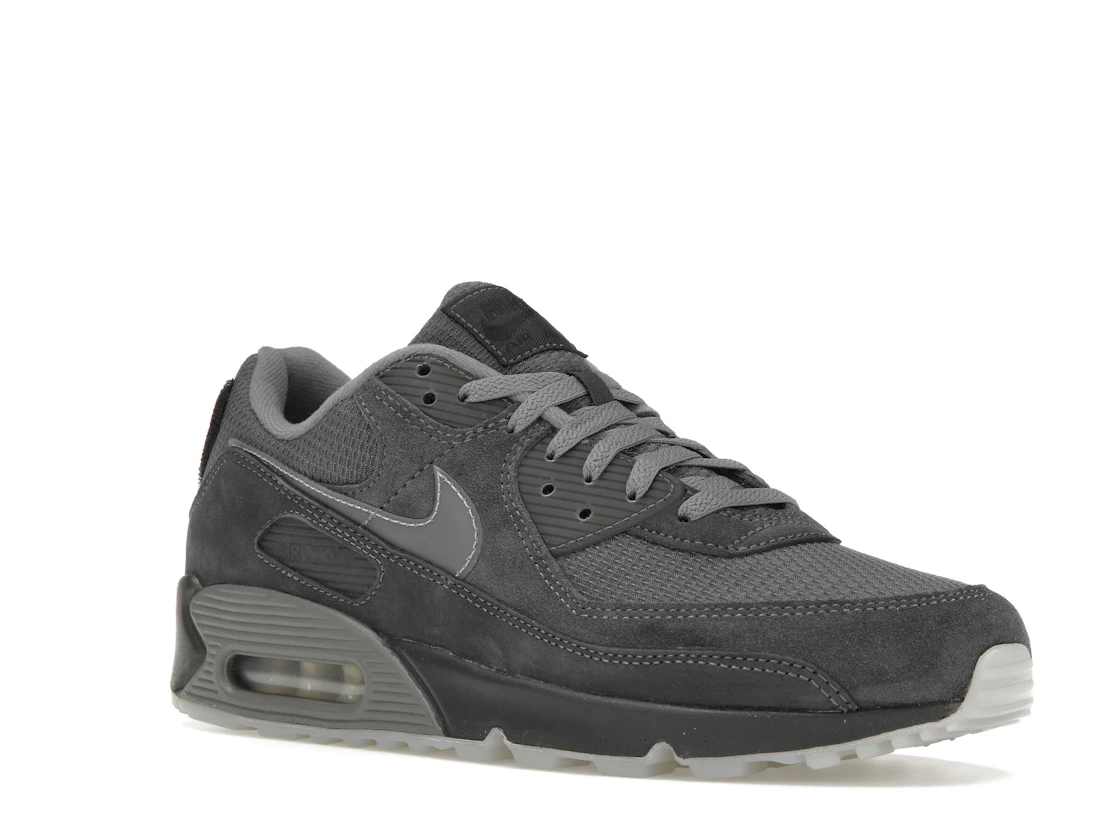Vue 5 de Nike Air Max 90 Velcro Heel Patch Anthracite