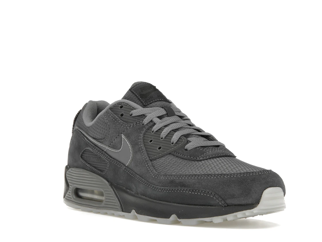 Vue 6 de Nike Air Max 90 Velcro Heel Patch Anthracite