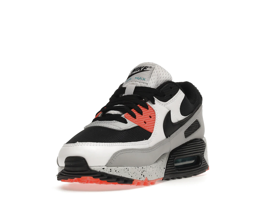 Vue 13 de Nike Air Max 90 White Orange Black