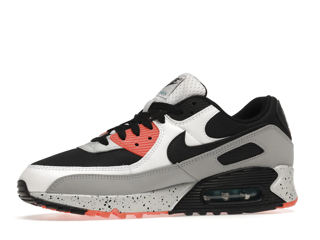 Vue 17 de Nike Air Max 90 White Orange Black
