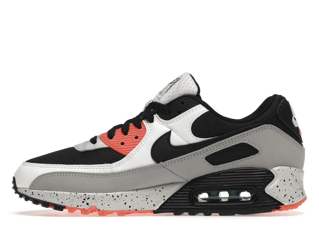 Vue 19 de Nike Air Max 90 White Orange Black