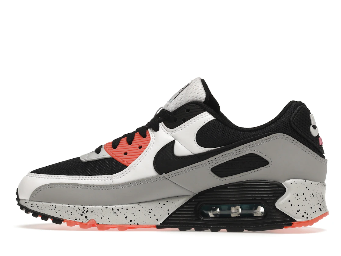 Vue 20 de Nike Air Max 90 White Orange Black