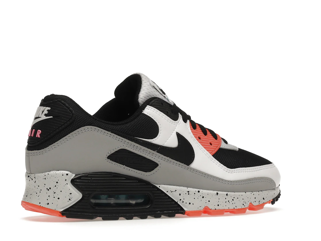 Vue 34 de Nike Air Max 90 White Orange Black