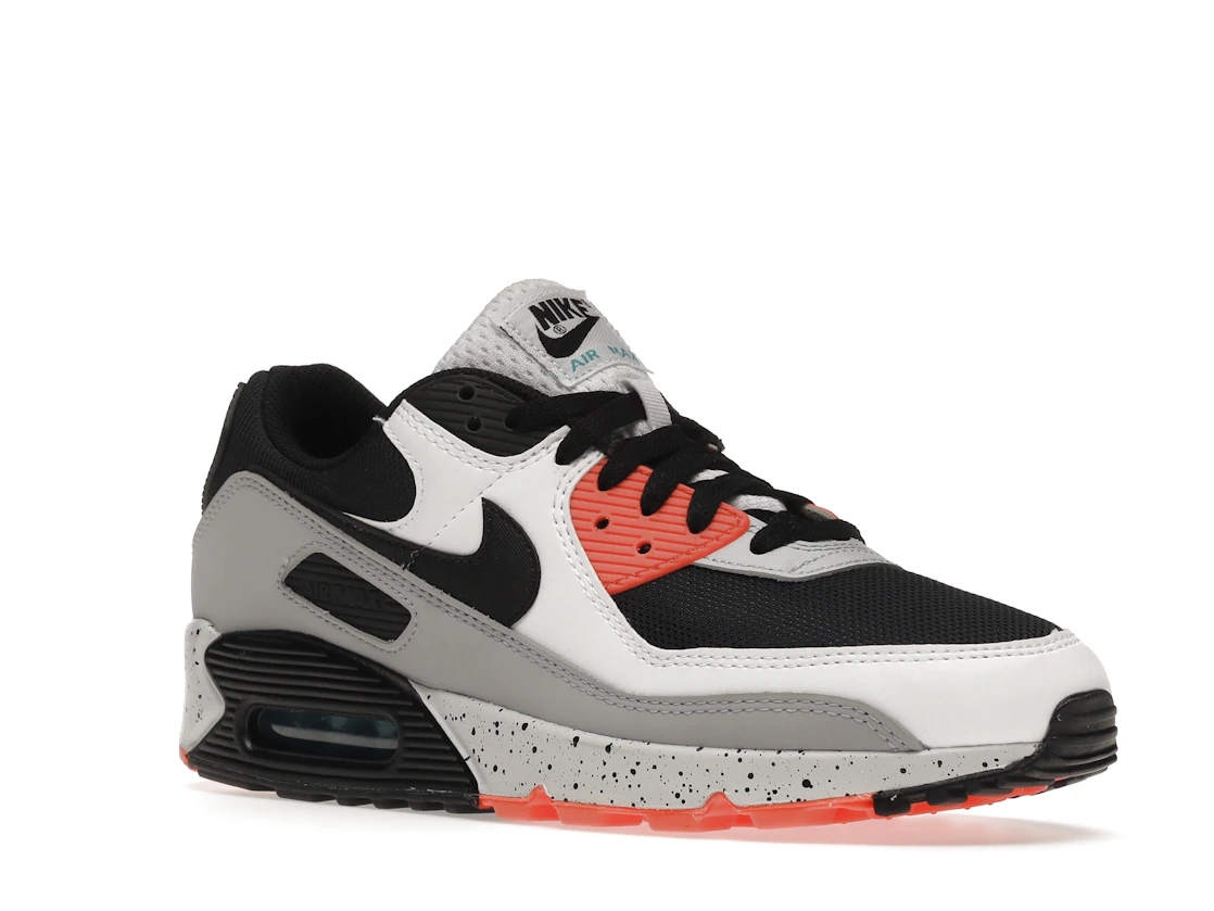 Vue 5 de Nike Air Max 90 White Orange Black