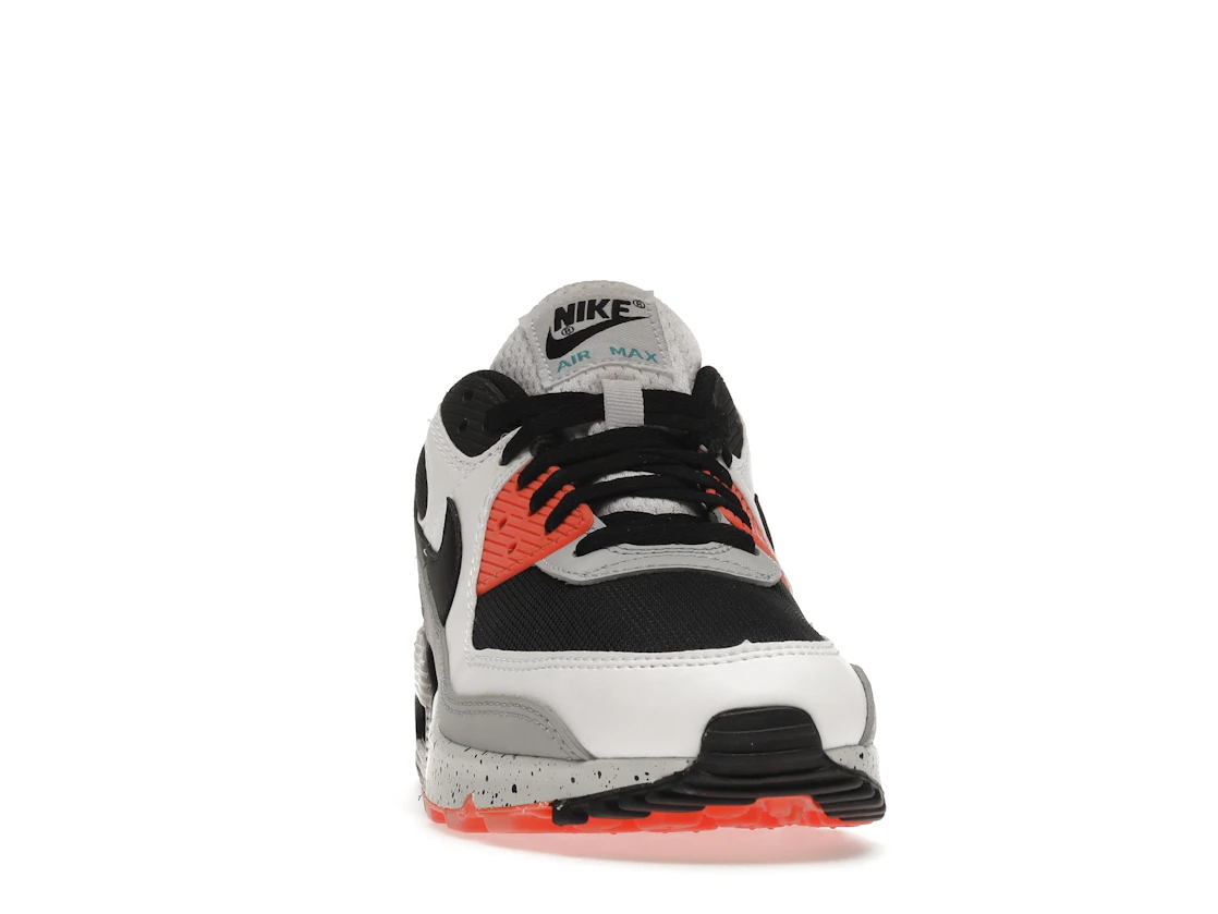 Vue 9 de Nike Air Max 90 White Orange Black