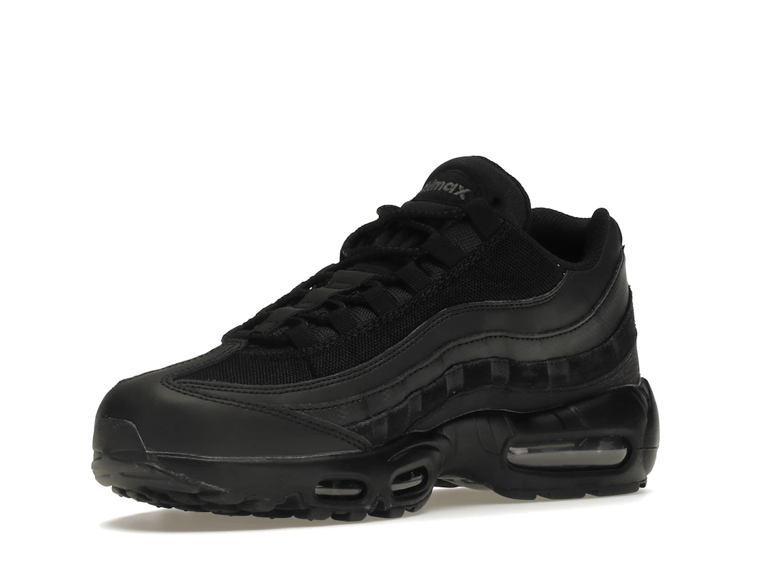 Vue 15 de Nike Air Max 95 Essential Triple Black
