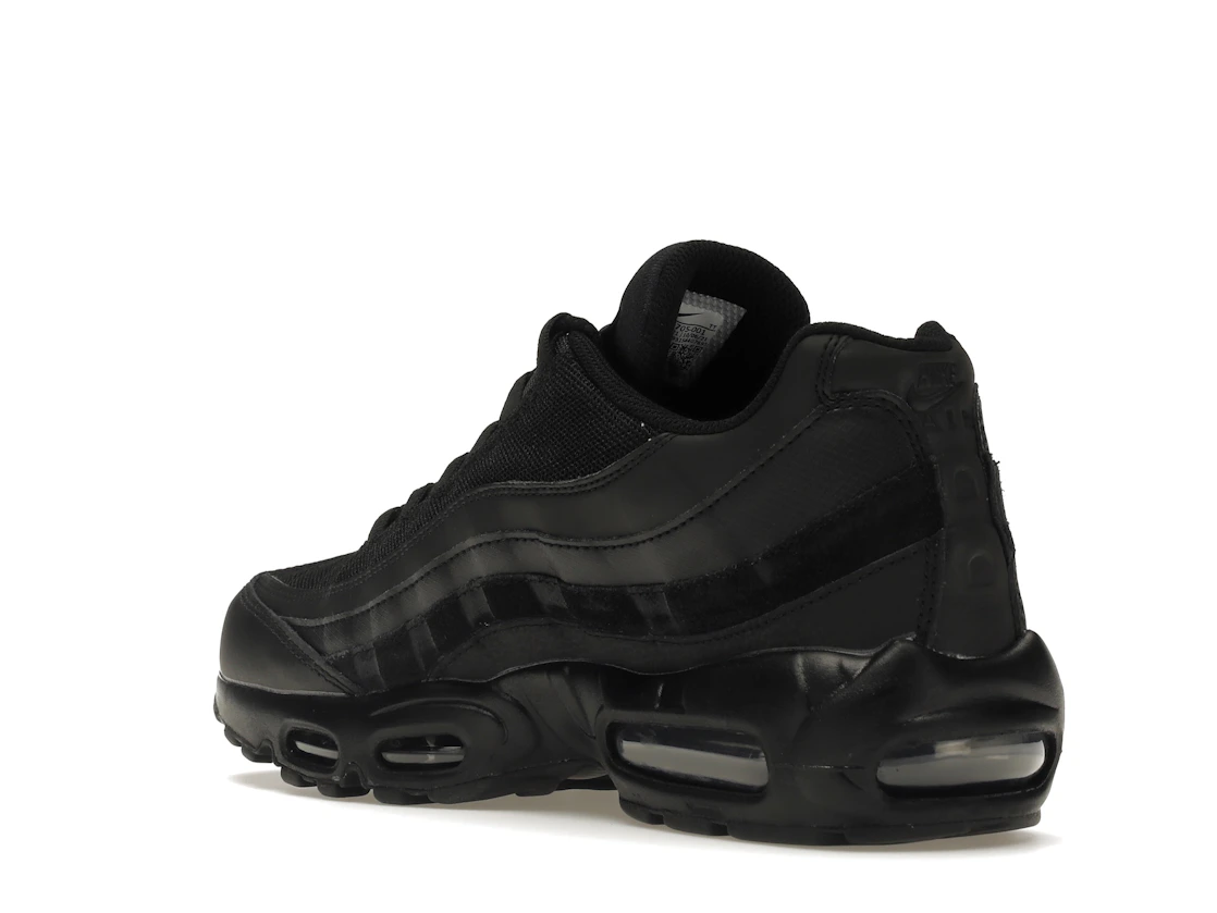 Vue 24 de Nike Air Max 95 Essential Triple Black