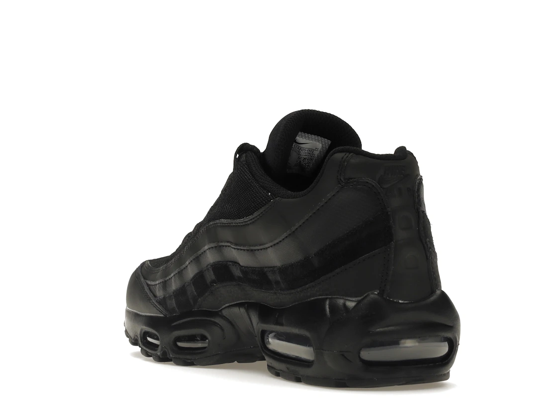 Vue 25 de Nike Air Max 95 Essential Triple Black