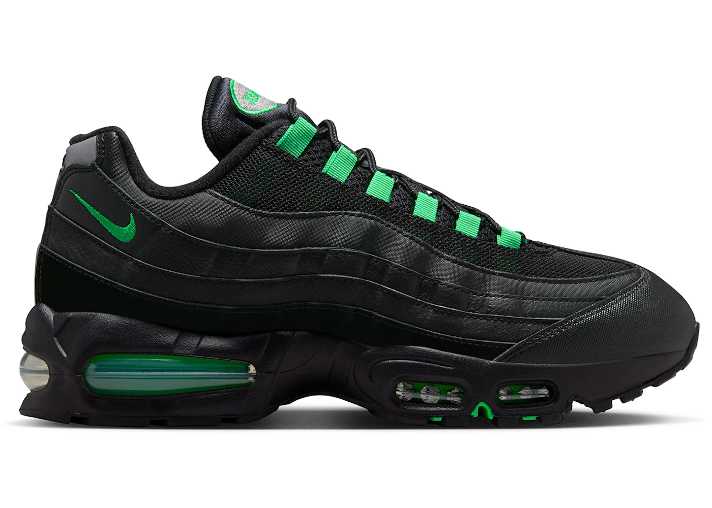 Nike Air Max 95 OG Big Bubble Black Green Shock