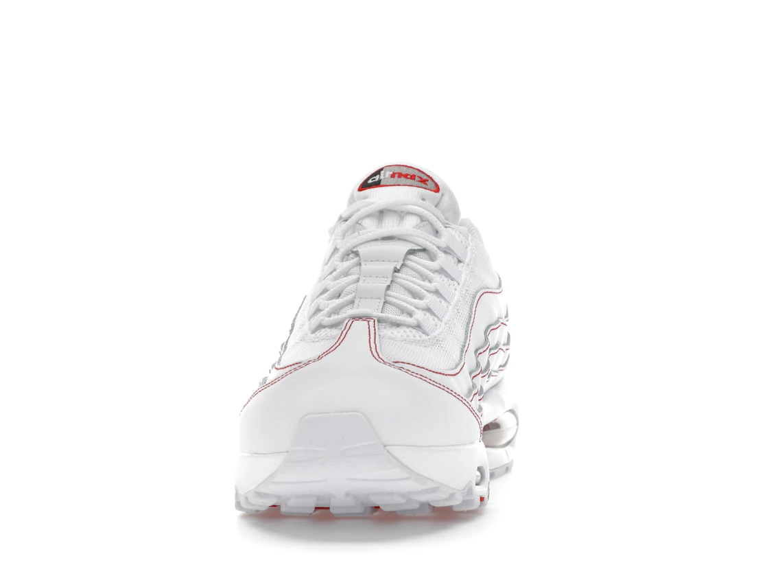 Vue 11 de Nike Air Max 95 OG Big Bubble White University Red
