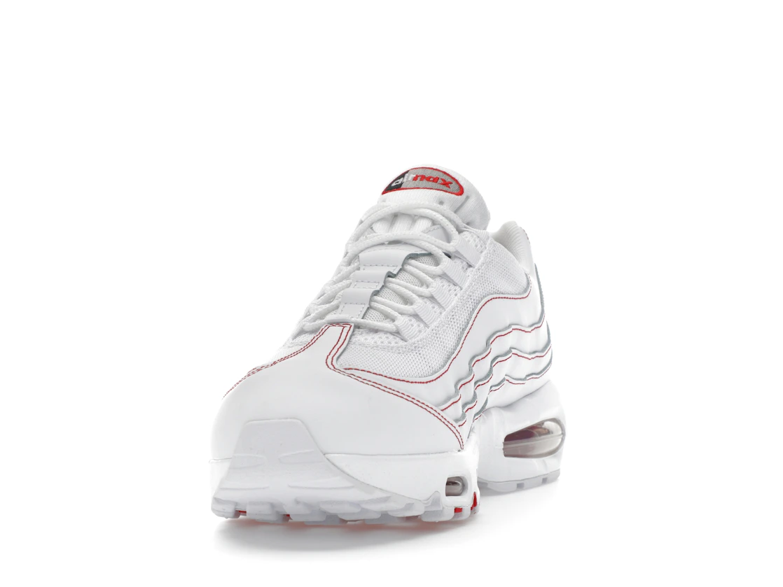 Vue 12 de Nike Air Max 95 OG Big Bubble White University Red