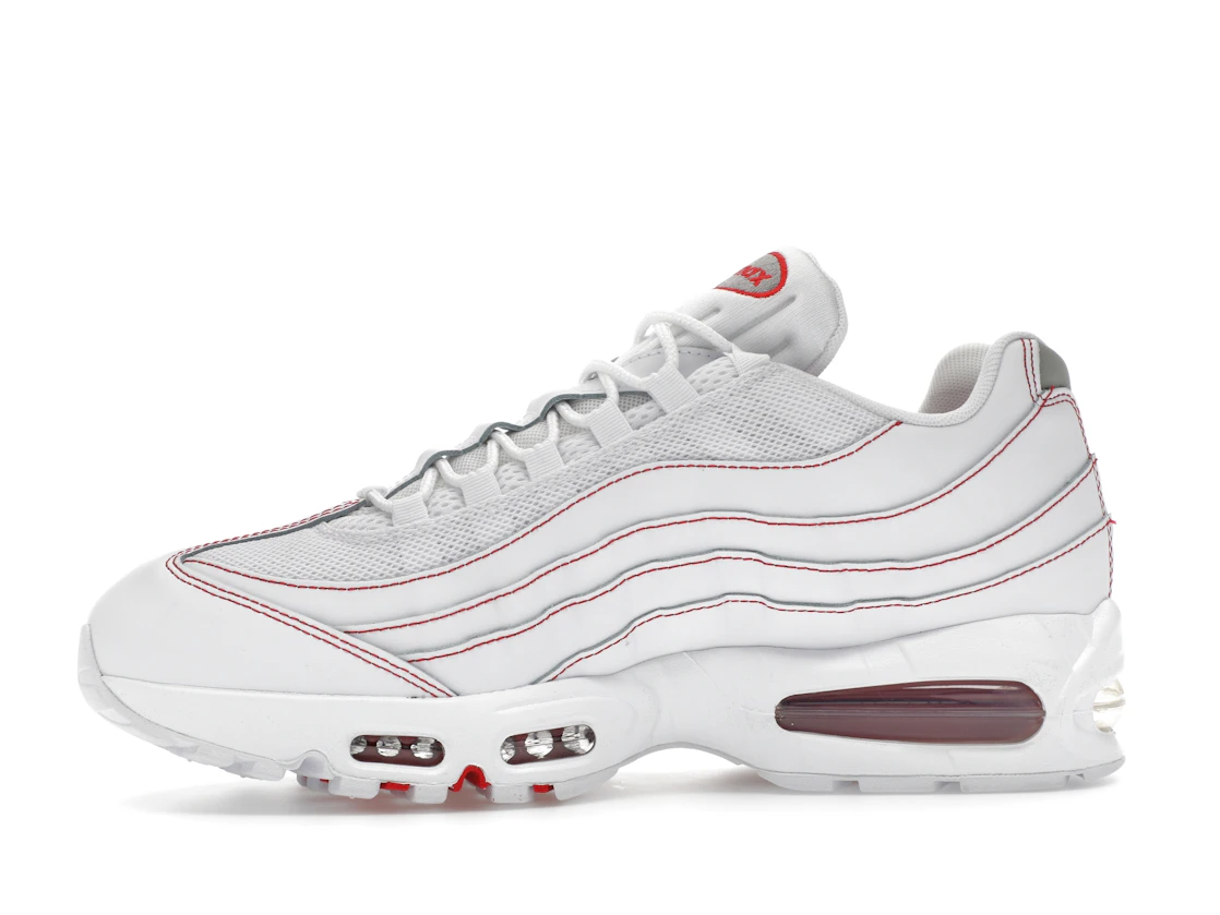 Vue 18 de Nike Air Max 95 OG Big Bubble White University Red