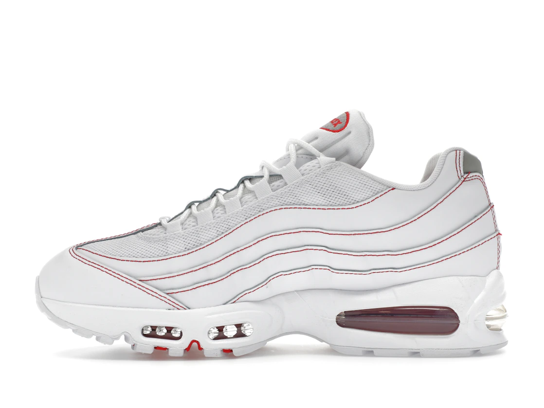 Vue 19 de Nike Air Max 95 OG Big Bubble White University Red