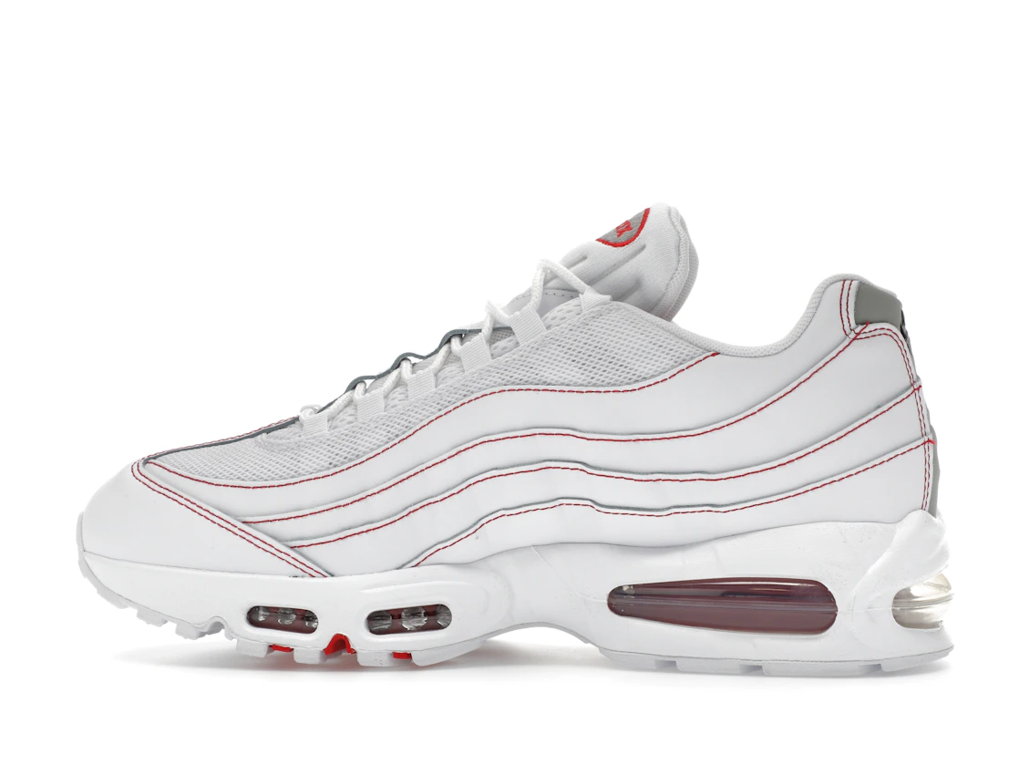 Vue 20 de Nike Air Max 95 OG Big Bubble White University Red