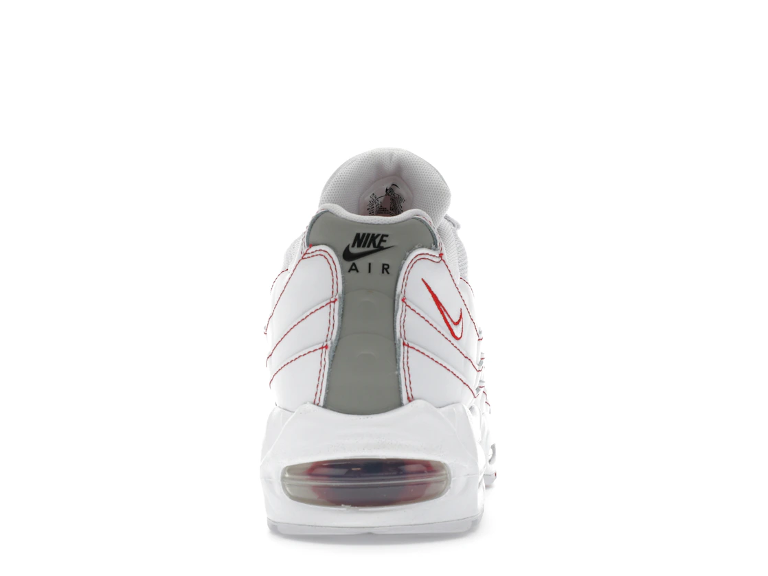 Vue 28 de Nike Air Max 95 OG Big Bubble White University Red