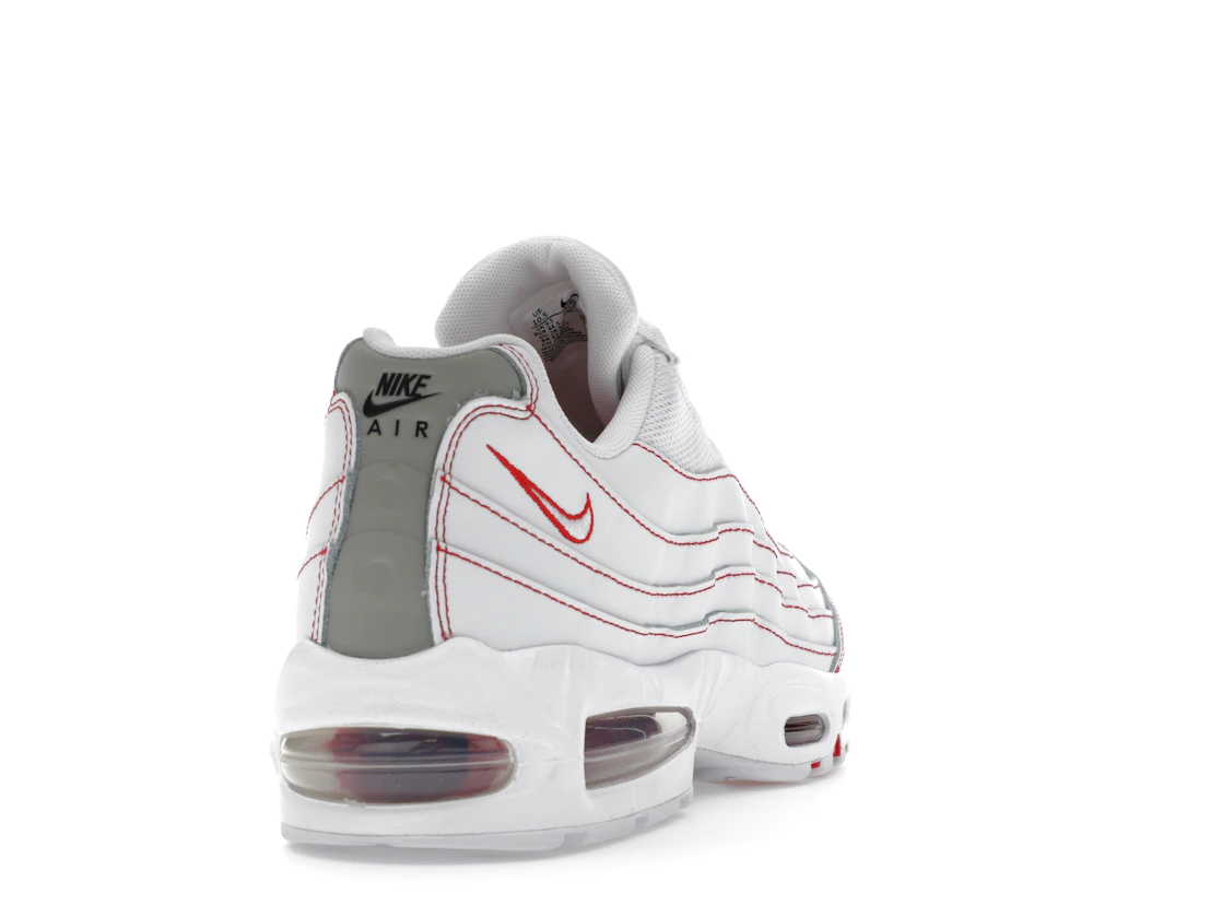 Vue 30 de Nike Air Max 95 OG Big Bubble White University Red