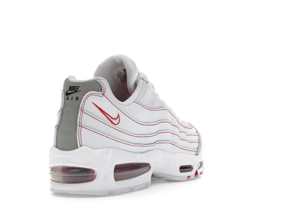 Vue 31 de Nike Air Max 95 OG Big Bubble White University Red