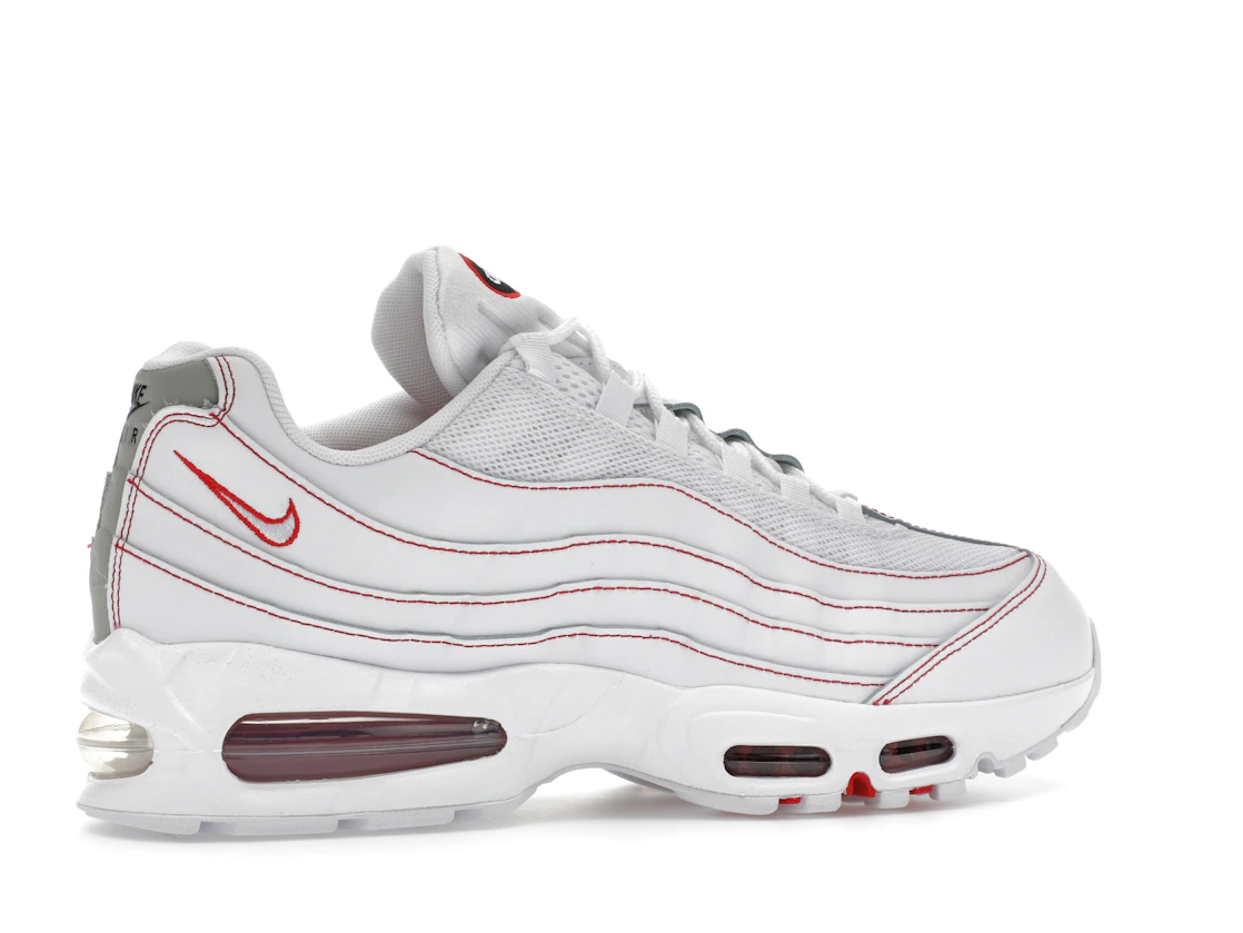 Vue 35 de Nike Air Max 95 OG Big Bubble White University Red