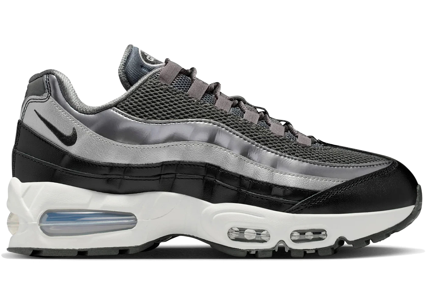 Nike Air Max 95 SE Big Bubble Dark Grey Metallic Silver 