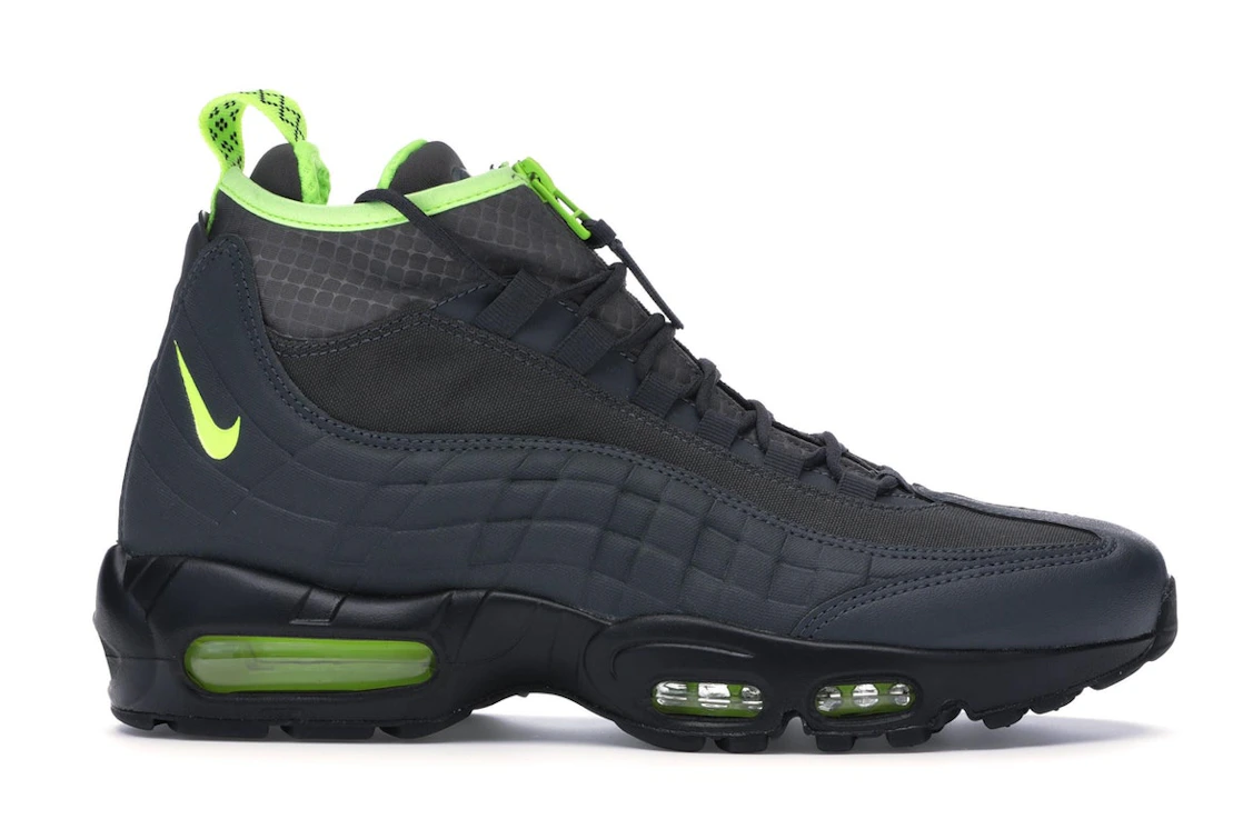 Vue 2 de Nike Air Max 95 Sneakerboot Anthracite Volt