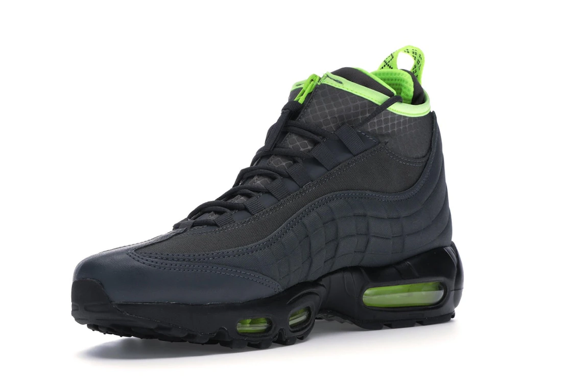 Vue 15 de Nike Air Max 95 Sneakerboot Anthracite Volt