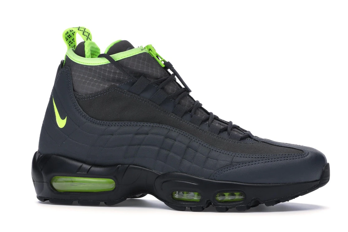 Vue 3 de Nike Air Max 95 Sneakerboot Anthracite Volt