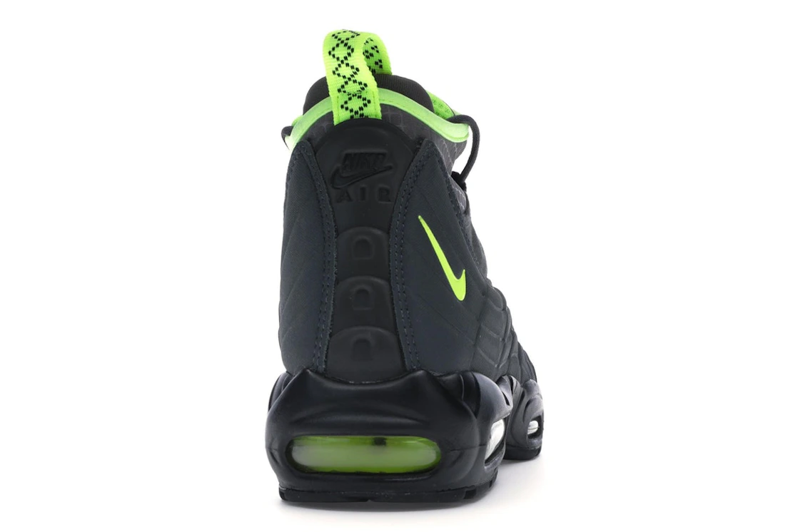 Vue 29 de Nike Air Max 95 Sneakerboot Anthracite Volt