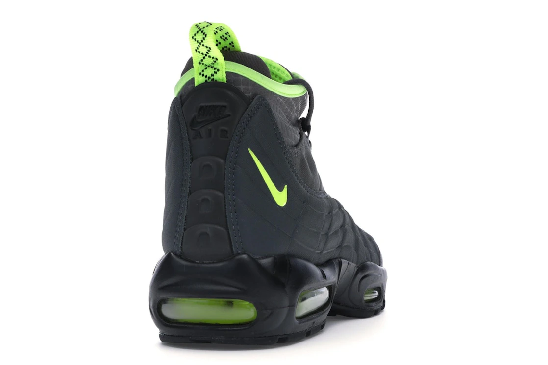 Vue 30 de Nike Air Max 95 Sneakerboot Anthracite Volt