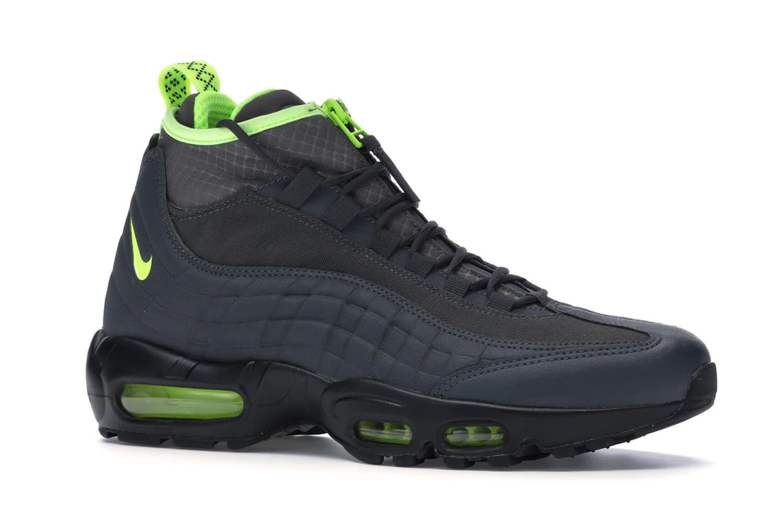 Vue 4 de Nike Air Max 95 Sneakerboot Anthracite Volt
