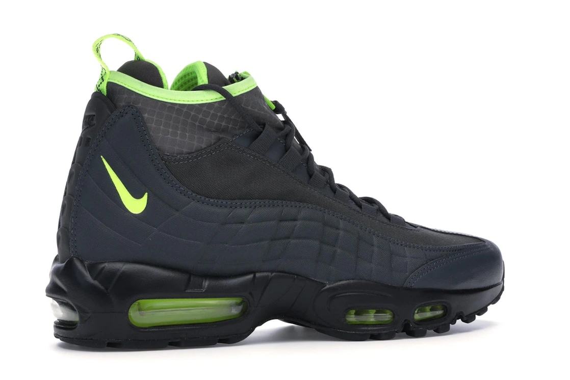Vue 35 de Nike Air Max 95 Sneakerboot Anthracite Volt