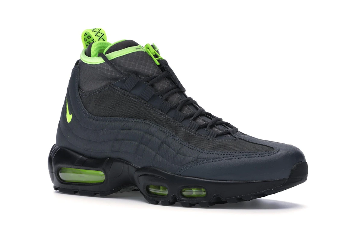 Vue 5 de Nike Air Max 95 Sneakerboot Anthracite Volt