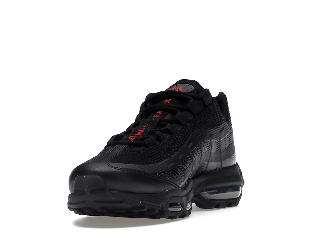Vue 13 de Nike Air Max 95 Ultra Black Crimson
