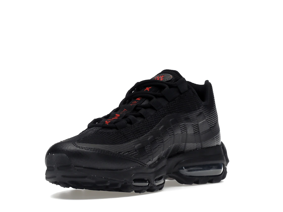 Vue 14 de Nike Air Max 95 Ultra Black Crimson