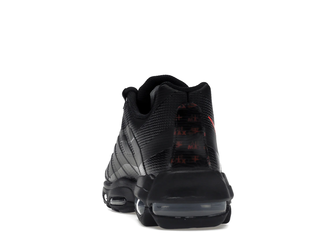 Vue 27 de Nike Air Max 95 Ultra Black Crimson