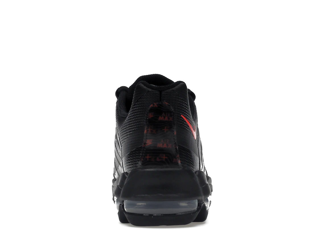 Vue 28 de Nike Air Max 95 Ultra Black Crimson