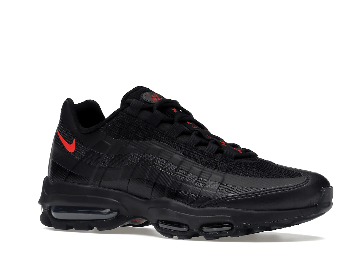 Vue 4 de Nike Air Max 95 Ultra Black Crimson