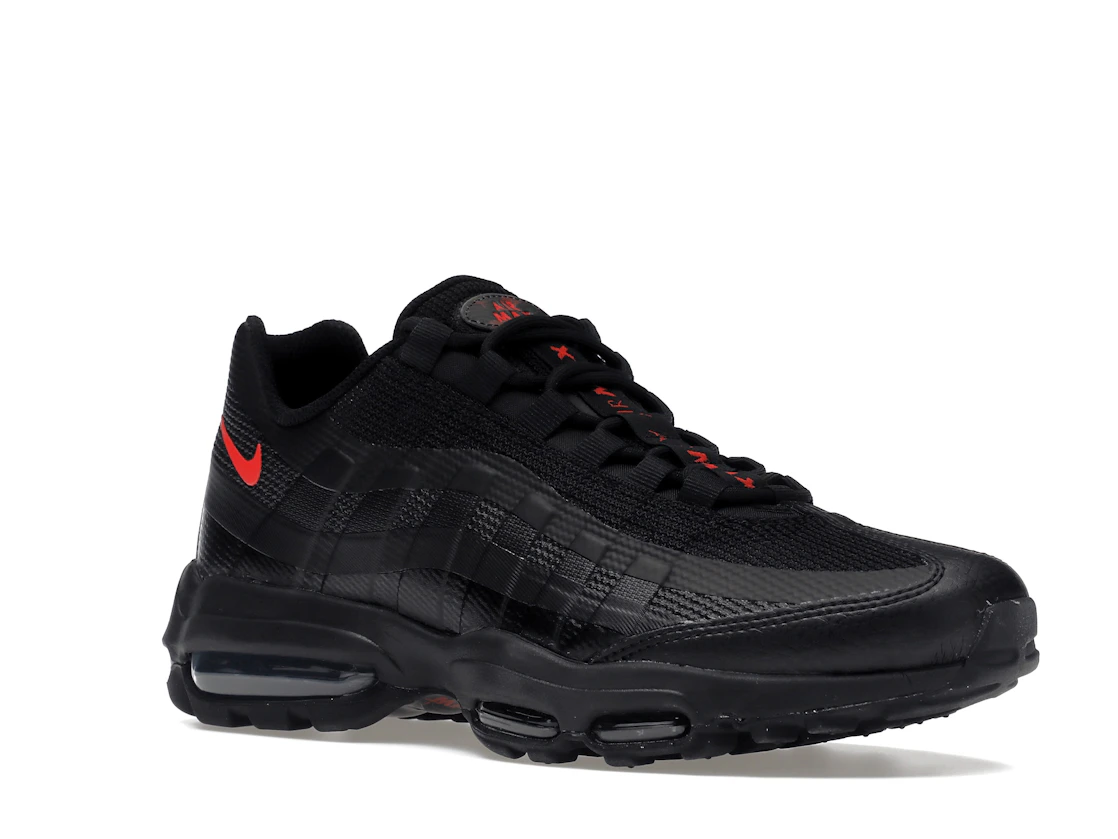 Vue 5 de Nike Air Max 95 Ultra Black Crimson
