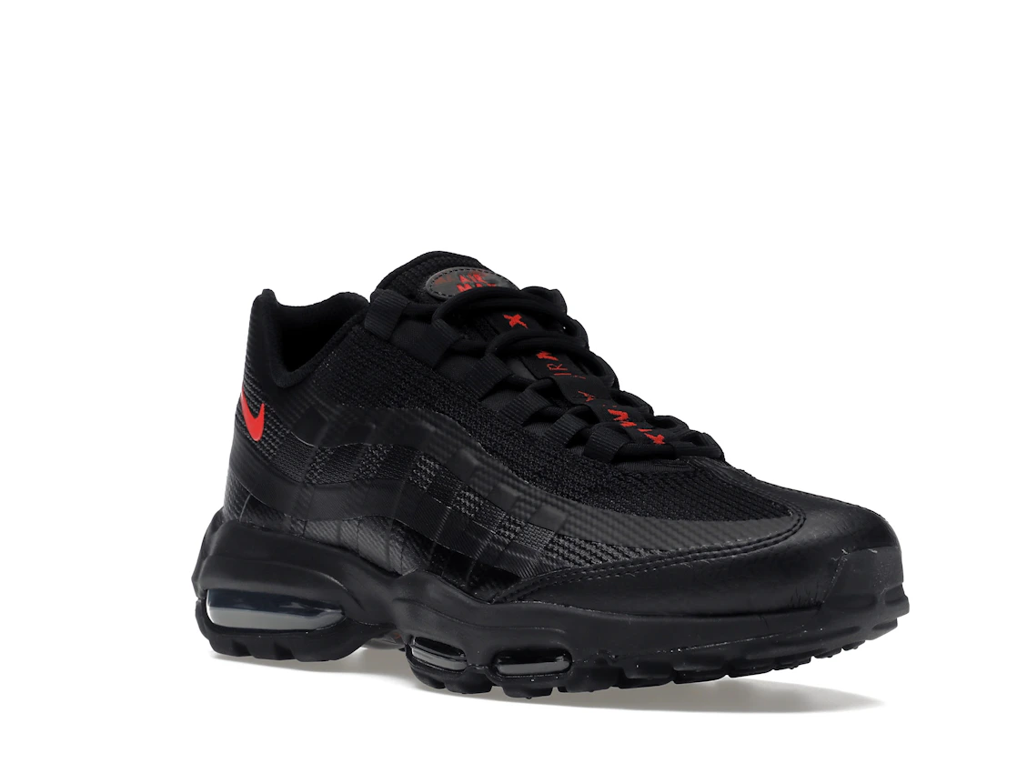 Vue 6 de Nike Air Max 95 Ultra Black Crimson