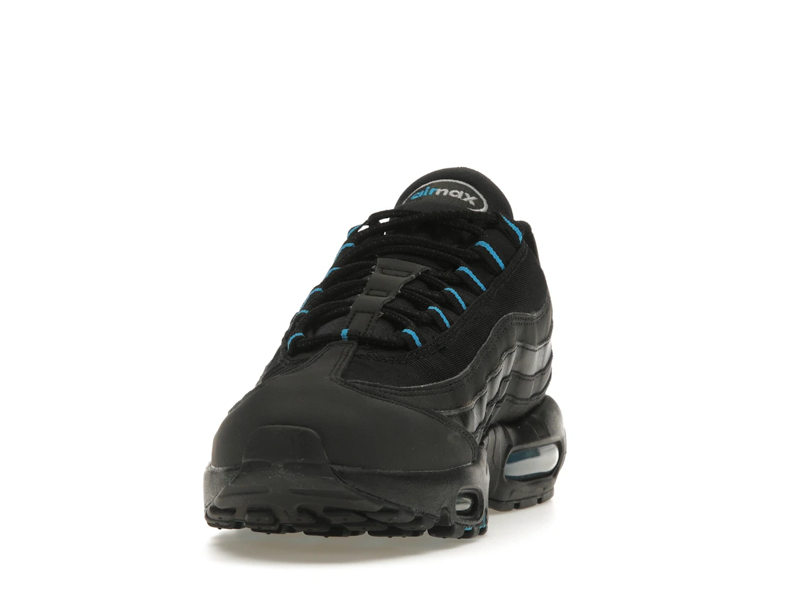 Vue 12 de Nike Air Max 95 Black Laser Blue