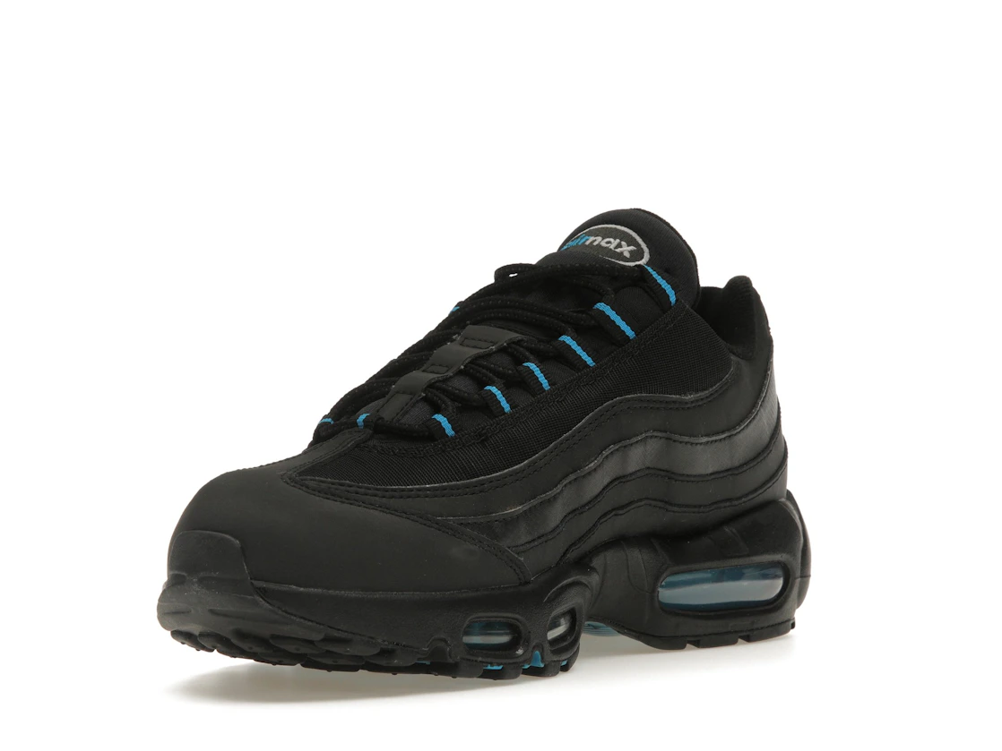 Vue 14 de Nike Air Max 95 Black Laser Blue