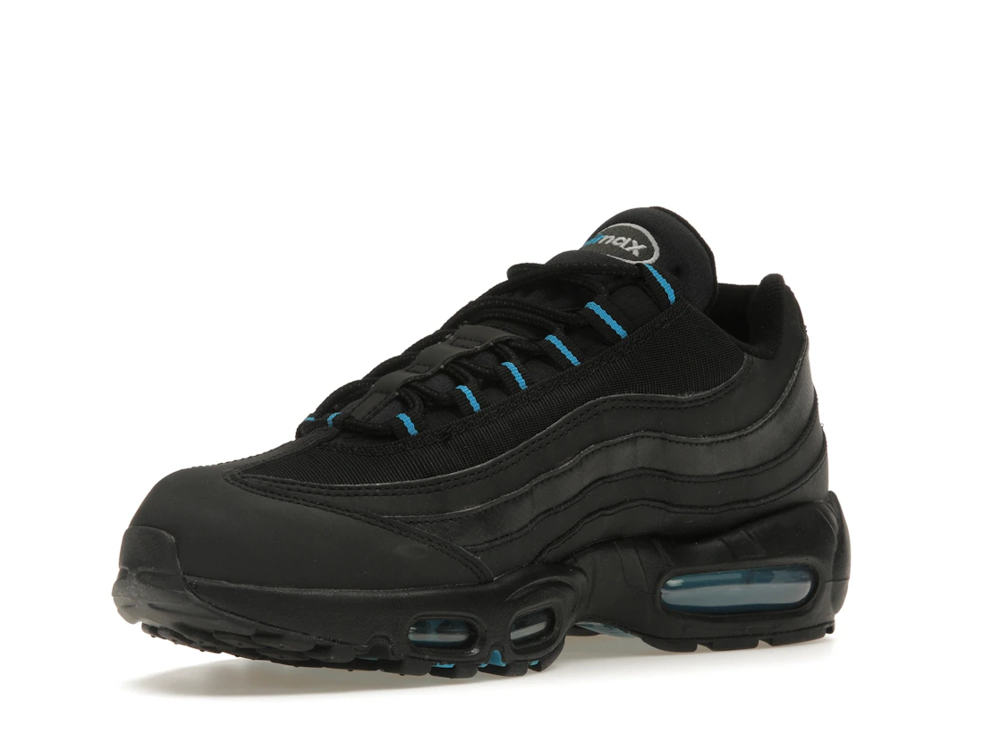 Vue 15 de Nike Air Max 95 Black Laser Blue