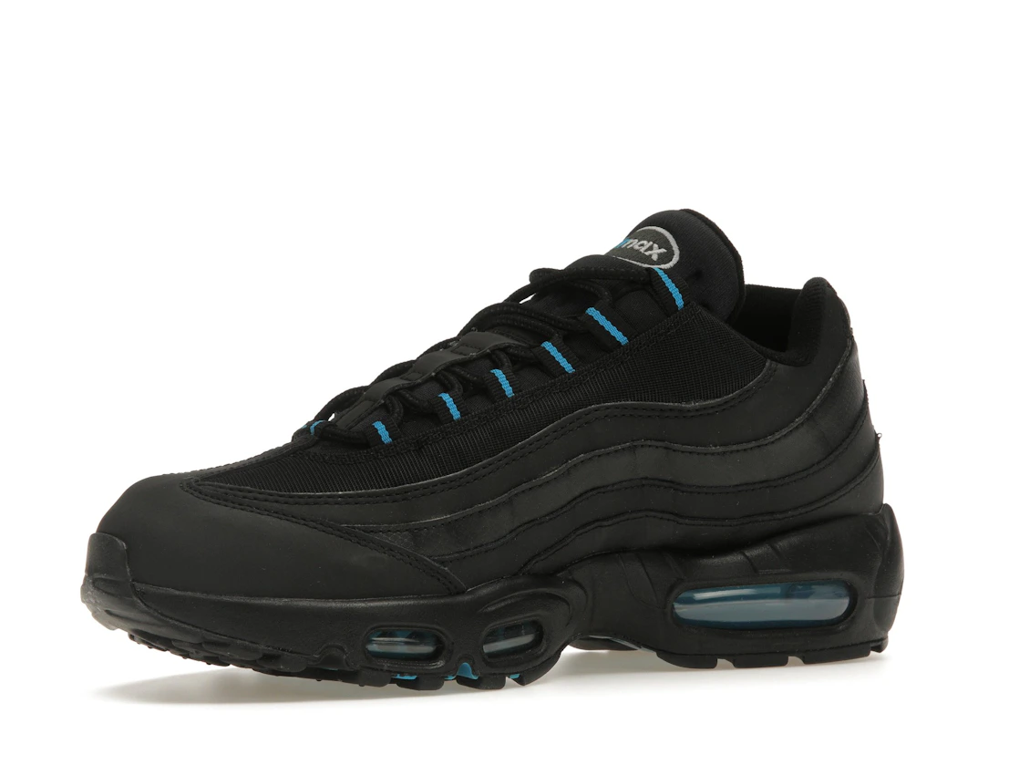 Vue 16 de Nike Air Max 95 Black Laser Blue
