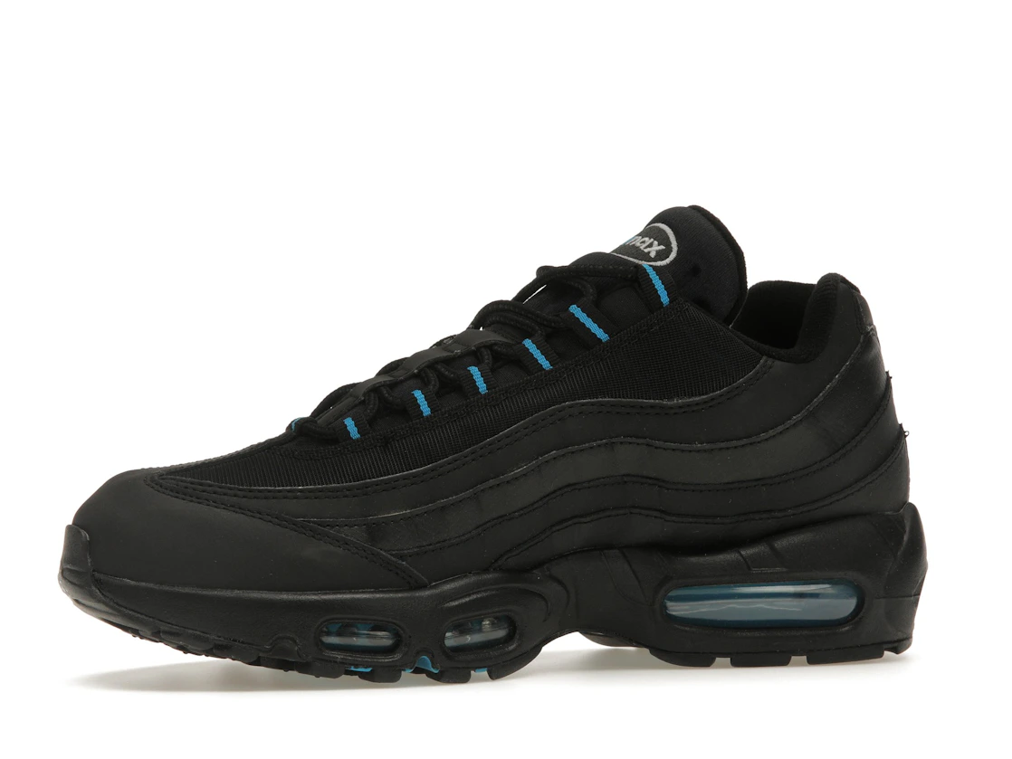 Vue 17 de Nike Air Max 95 Black Laser Blue